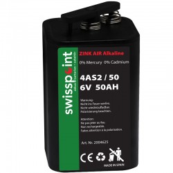 Swiss Point Label - Baulampenbatterie 6V - 50 Ah_10010