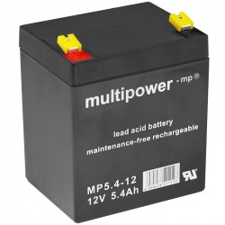 Multipower Standard - MP5.4-12 - 12V - 5.4Ah_10076