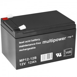 Multipower Standard - MP12-12B - 12V - 12Ah_10079