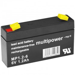 Multipower Standard - MP1.2-6 - 6V - 1.2Ah_10080