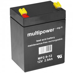 Multipower Standard - MP2.9-12 - 12V - 2.9Ah_10084