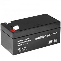 Multipower Standard - MP3.4-12 - 12V - 3.4Ah_10085