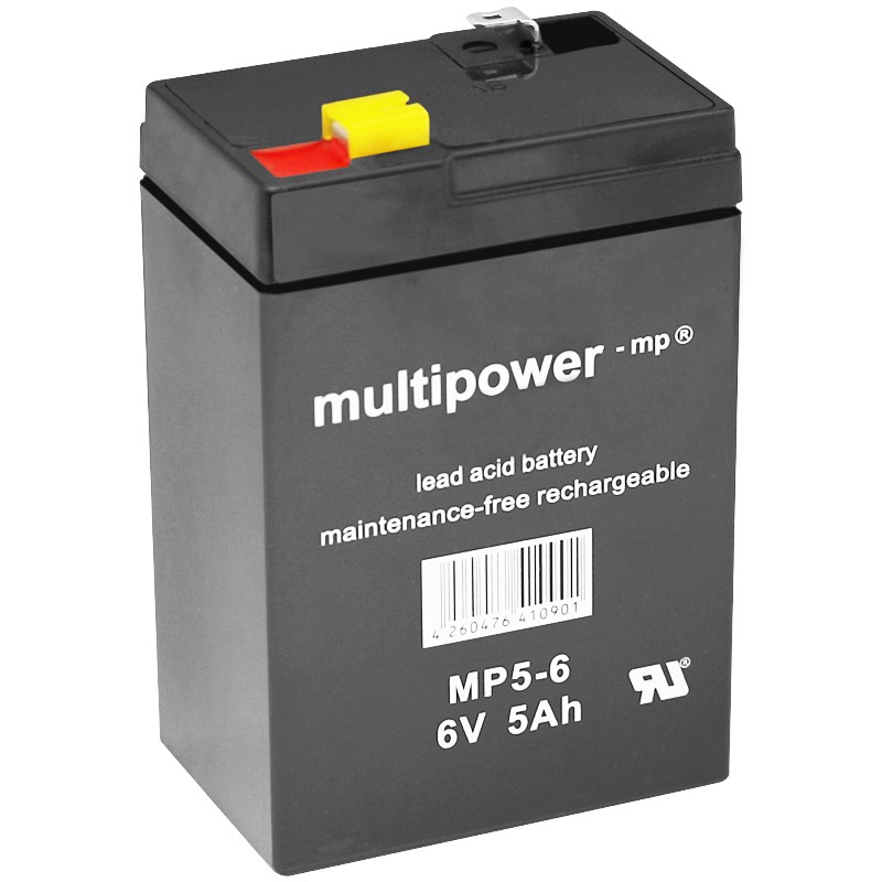 Multipower Standard - MP5-6 - 6V - 5Ah_10089