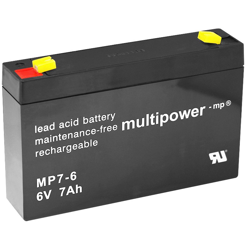 Multipower Standard - MP7-6 - 6V - 7Ah_10090