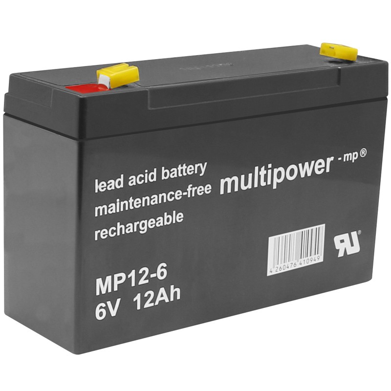Multipower Standard - MP12-6 - 6V - 12Ah_10091