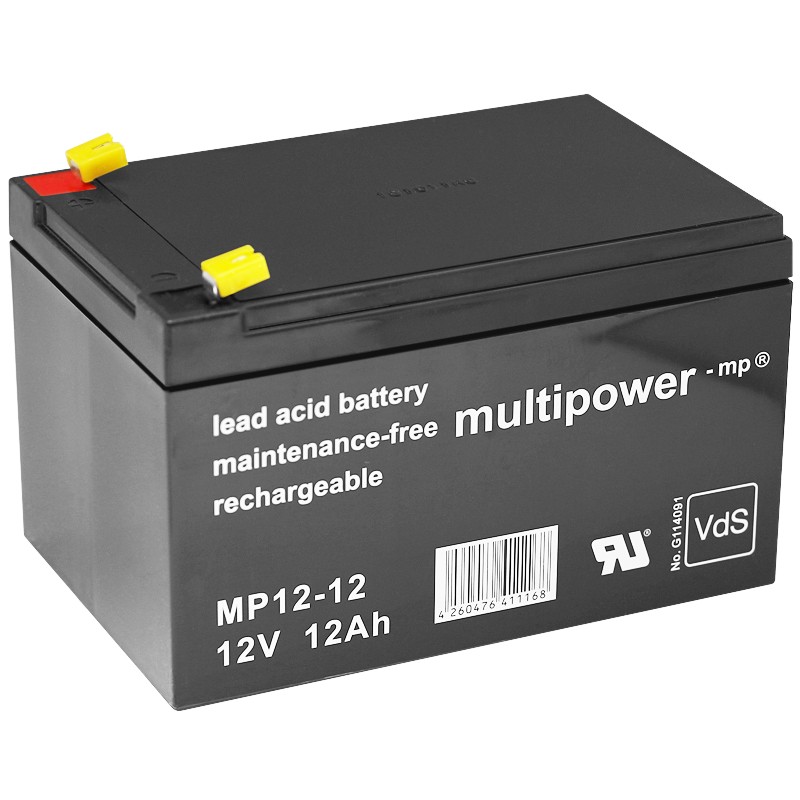 Multipower Standard - MP12-12 - 12V - 12Ah_10094