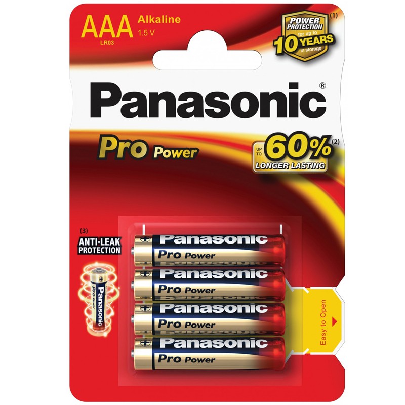 Panasonic Pro Power - AAA - Packung à 4 Stk._10117
