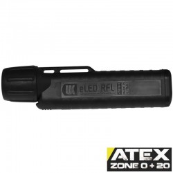 UK4AA eLED RFL-ES, ATEX Taschen-/Helmlampe, Frontschalter, schwarz_10182