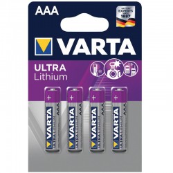 Varta Ultra Lithium - AAA - Packung à 4 Stk._10186