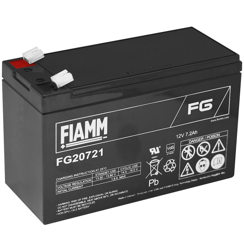 Fiamm Standard Bleiakku - FG20721 - 12V - 7.2Ah_10223