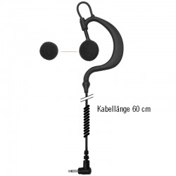 Einfacher Flexi-Ohrhänger - Spiral - 2.5mm - 60cm_10267