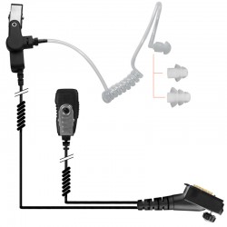 2-Kabel Hörsprechgarnitur mit Schallschlauch - TPH900_10297