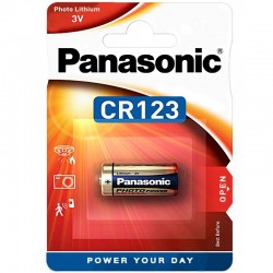 Panasonic Fotobatterie - CR123 - Packung à 1 Stk._10371