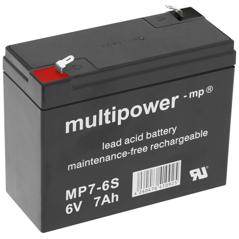 Multipower Standard - MP7-6S - 6V - 7Ah_10406