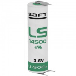 Saft - LS14500-3PF RP (AA) +1/-2 Pin (3 Lötpins)_10442