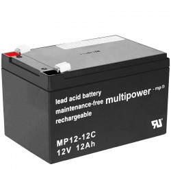 Multipower Zyklisch - MP12-12C - 12V - 12Ah_10485