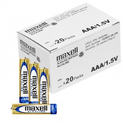 Maxell Alkaline - AAA - Packung à 40 Stk._10526