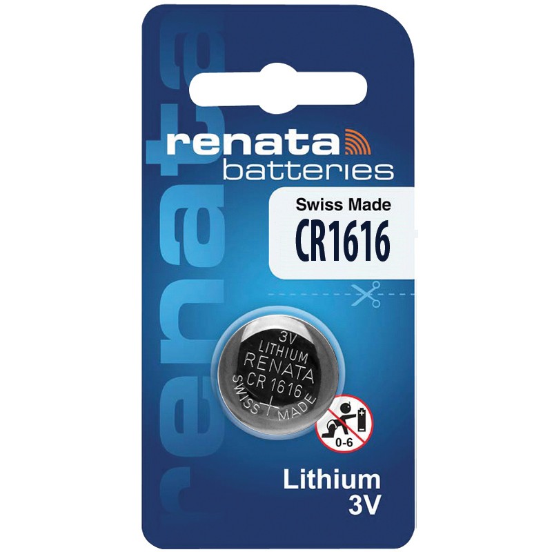 Lithium CR1620, 3 V, 1 pile bouton