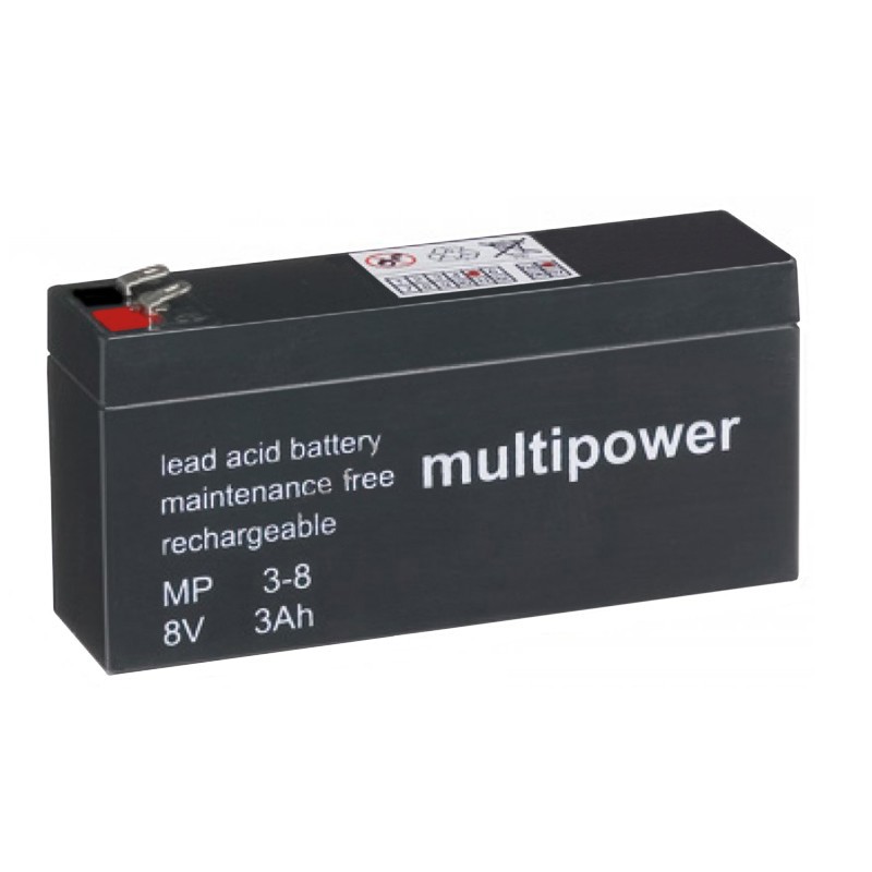 Multipower Standard - MP3-8 - 8V - 3Ah_11085