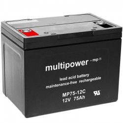 Multipower Zyklisch - MP75-12C - 12V - 75Ah_11096