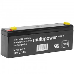 Multipower Standard - MP2.3-12 - 12V - 2.3Ah_11305