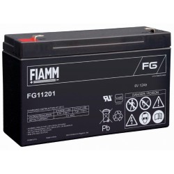 Fiamm Standard Bleiakku - FG11201 - 6V - 12Ah_11429