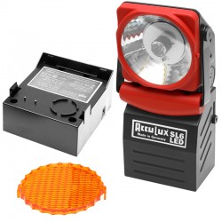 AccuLux Handlampe mit Notlichtfunktion Typ SL 6 LED Set - Vorsatzscheibe orange_12009