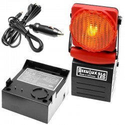 AccuLux Handlampe mit Notlichtfunktion Typ SL 6 LED Set - Vorsatzscheibe orange_12011