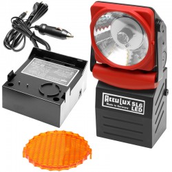 AccuLux Handlampe mit Notlichtfunktion Typ SL 6 LED Set - Vorsatzscheibe orange_12012