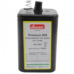 NISSEN - Premium 800 Baulampenbatterie 6V 7-9 Ah_12256