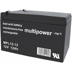 Multipower Long-Life Bleiakku - MPL12-12 - 12Ah_12446