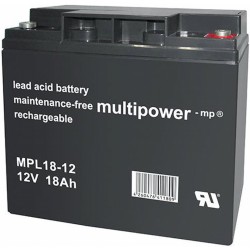 Multipower Long-Life Bleiakku - MPL18-12 - 18Ah_12447