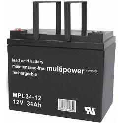 Multipower Long-Life Bleiakku - MPL34-12 - 34Ah_12450