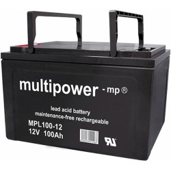 Multipower Long-Life Bleiakku - MPL100-12 - 100Ah_12455