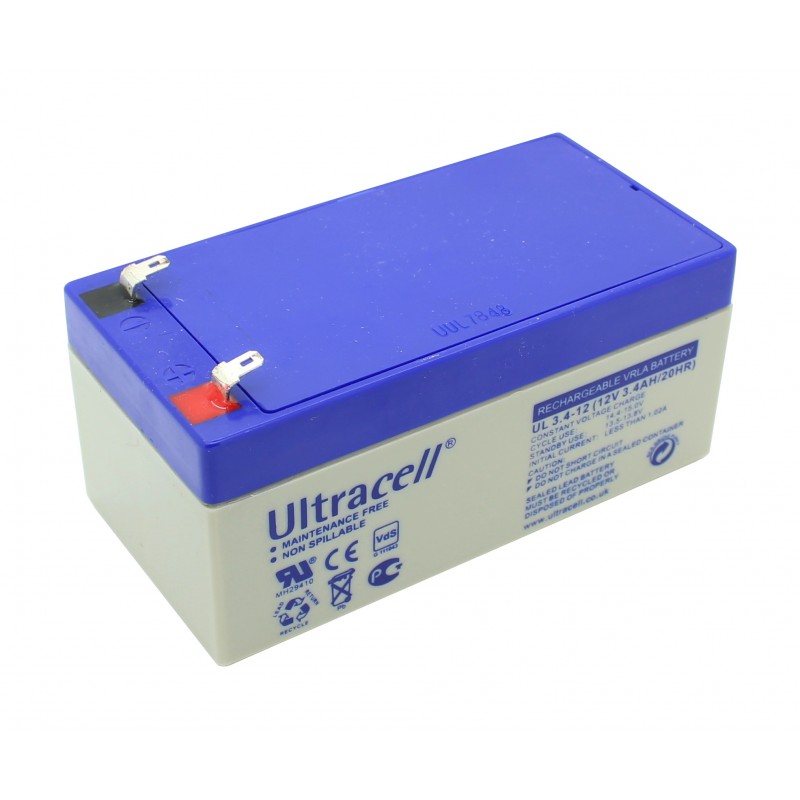 Ultracell Standard Bleiakku - UL3.4-12 - 12V - 3.4Ah_12617