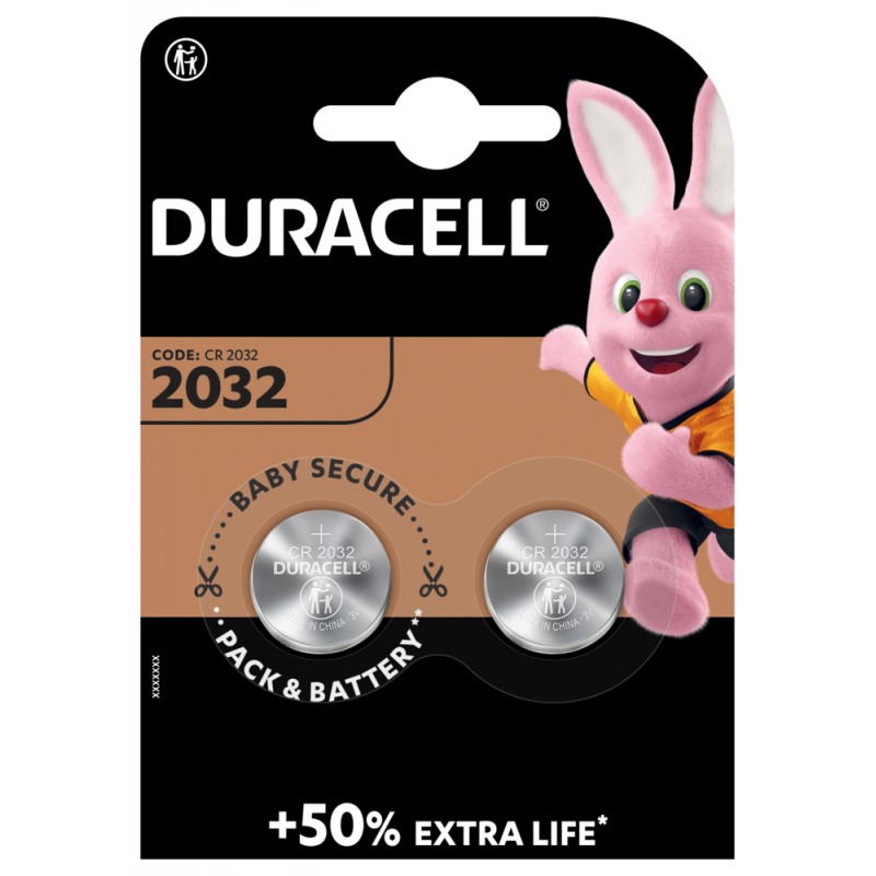 Duracell Knopfzelle - 2032 - Packung à 2 Stk._12632