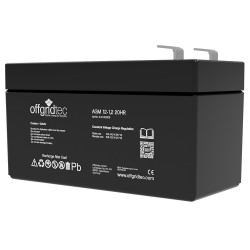 Offgridtec® AGM 1,2Ah 20HR 12V - Solar Batterie Akku - extrem zyklenfest_13004