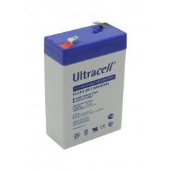 Ultracell Standard Bleiakku - UL2.8-6 - 6V - 2.8Ah_13019