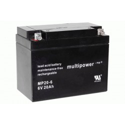 Multipower Standard - MP20-6 - 6V - 20Ah_13139