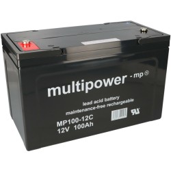 Multipower Zyklisch - MP100-12C - 12V - 100Ah_13257