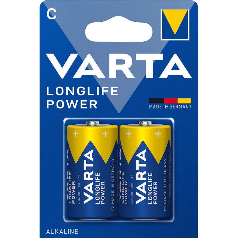 Varta Longlife Power - C - Packung à 2 Stk._13376