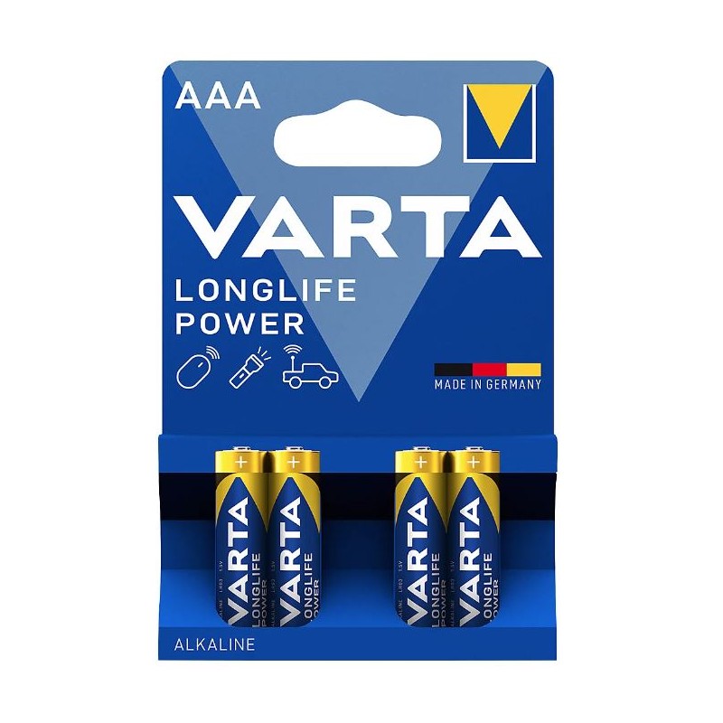Varta Longlife Power - AAA - Packung à 4 Stk._13380