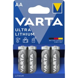 Varta Ultra Lithium - AA - Packung à 4 Stk._13389