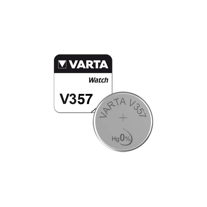 Varta Knopfzelle - 357 - Packung à 10 Stk._13429