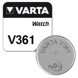Varta Knopfzelle - 361 - Packung à 10 Stk._13430