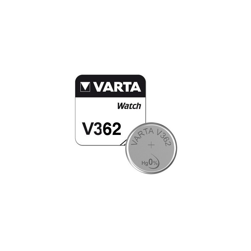 Varta Knopfzelle - 362 - Packung à 10 Stk._13431