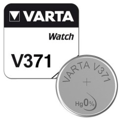 Varta Knopfzelle - 371 - Packung à 10 Stk._13434