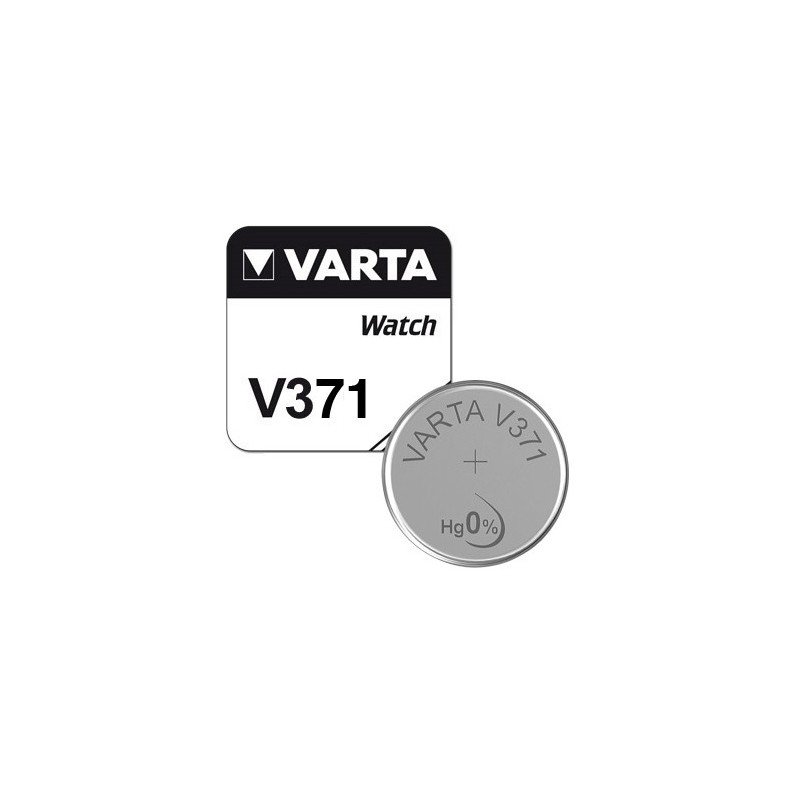 Varta Knopfzelle - 371 - Packung à 10 Stk._13434