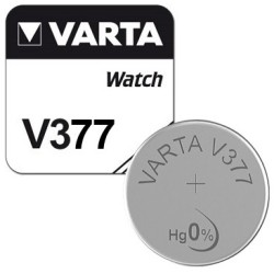 Varta Knopfzelle - 377 - Packung à 10 Stk._13436