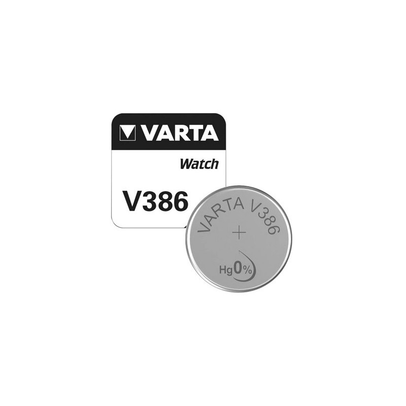 Varta Knopfzelle - 386 - Packung à 10 Stk._13439